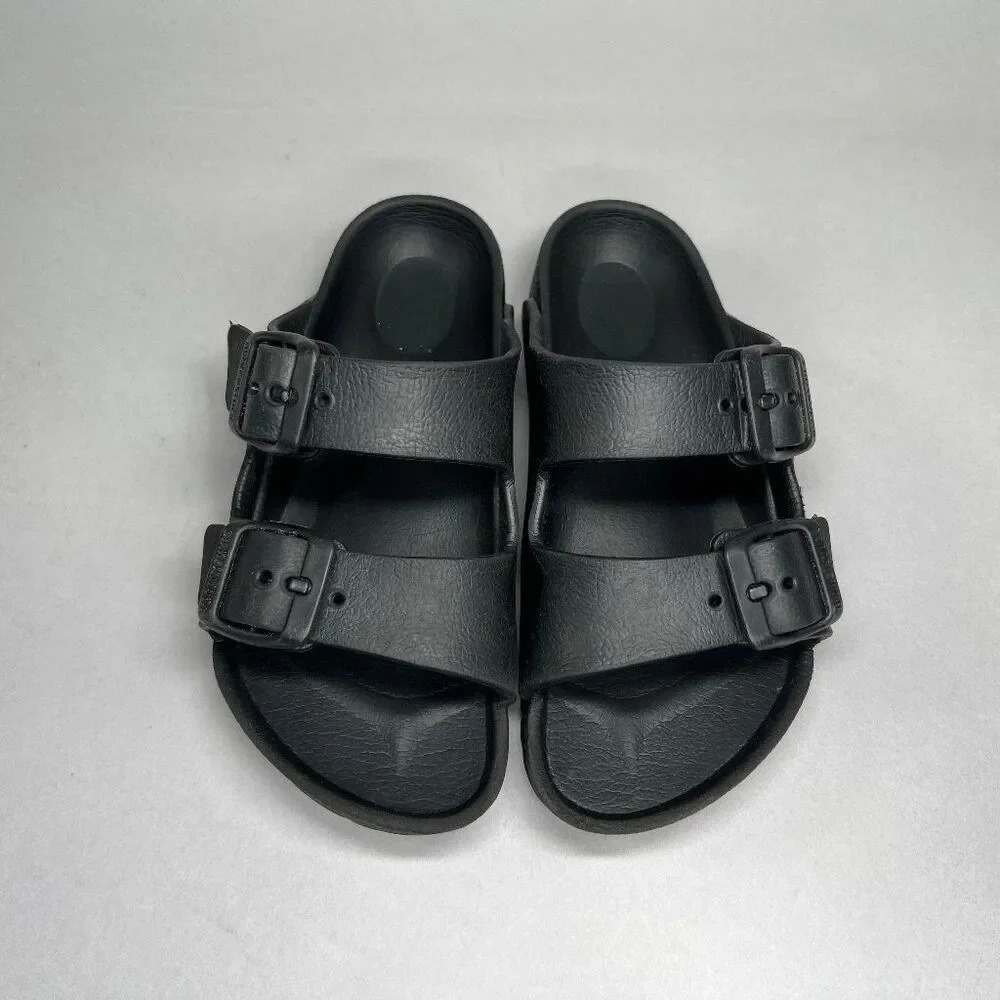 Birkenstock Arizona Sandals‎ Youth Size 9 Black EVA Slide Flip Flop Sandals